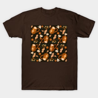 Pumpkin autumn pattern T-Shirt